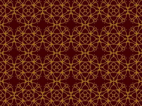 Islamic Patterns Geometric Art Arabic Background Wallpaper Stock Illustration