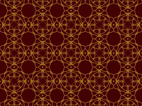 Islamic Patterns Geometric Art Arabic Background Wallpaper Stock Illustration