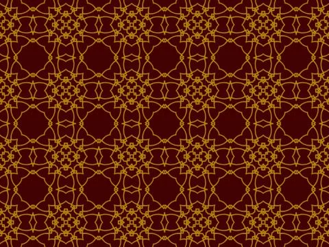 Islamic Patterns Geometric Art Arabic Background Wallpaper Stock Illustration