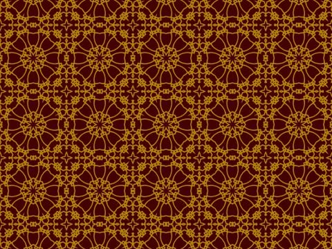Islamic Patterns Geometric Art Arabic Background Wallpaper Stock Illustration
