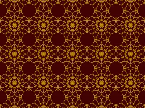 Islamic Patterns Geometric Art Arabic Background Wallpaper Stock Illustration