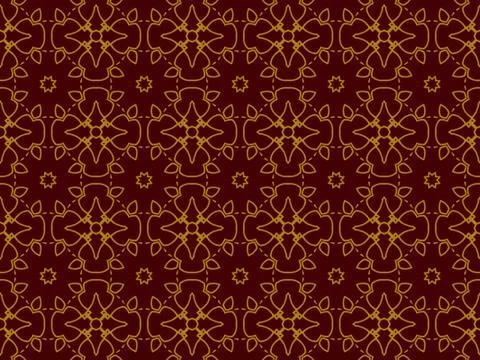 Islamic Patterns Geometric Art Arabic Background Wallpaper Stock Illustration