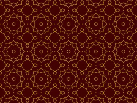 Islamic Patterns Geometric Art Arabic Background Wallpaper Stock Illustration
