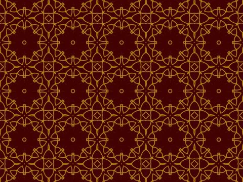 Islamic Patterns Geometric Art Arabic Background Wallpaper Stock Illustration