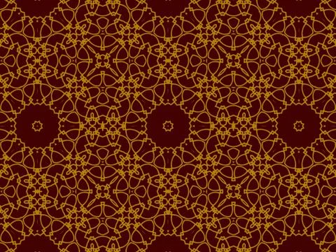 Islamic Patterns Geometric Art Arabic Background Wallpaper Stock Illustration
