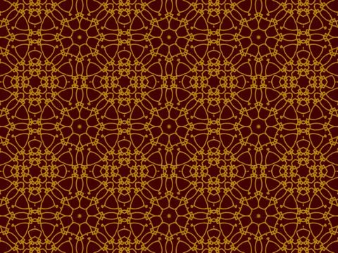 Islamic Patterns Geometric Art Arabic Background Wallpaper Stock Illustration