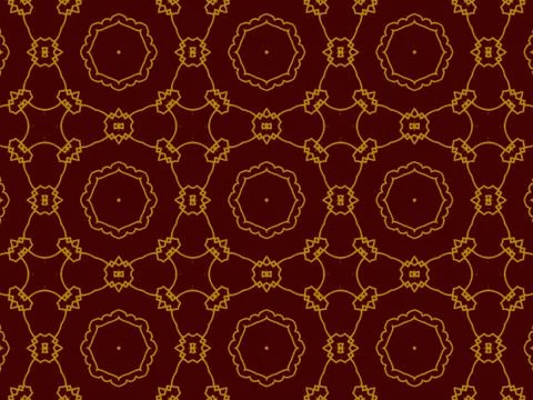 Islamic Patterns Geometric Art Arabic Background Wallpaper Stock Illustration