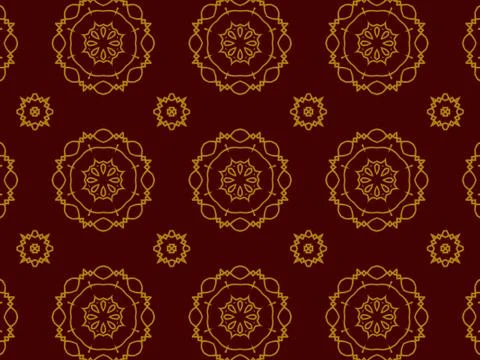 Islamic Patterns Geometric Art Arabic Background Wallpaper Stock Illustration