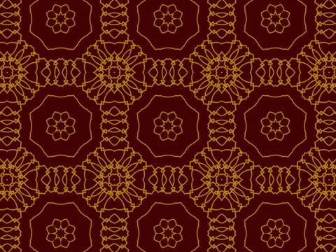 Islamic Patterns Geometric Art Arabic Background Wallpaper Stock Illustration