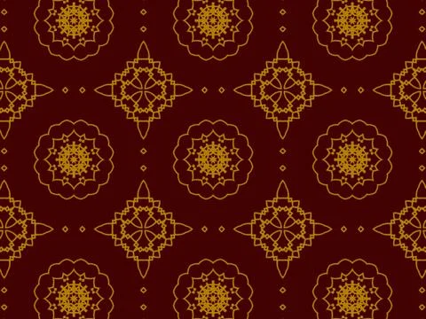 Islamic Patterns Geometric Art Arabic Background Wallpaper Stock Illustration