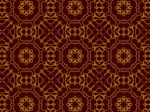 Islamic Patterns Geometric Art Arabic Background Wallpaper Illustrazione stock