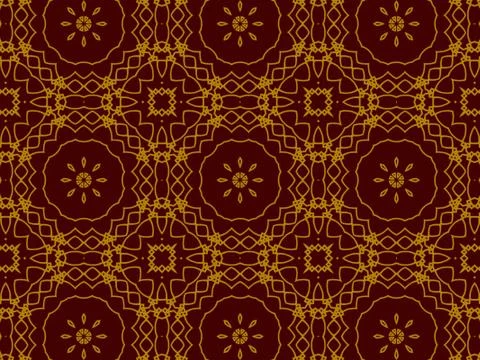 Islamic Patterns Geometric Art Arabic Background Wallpaper Stock Illustration