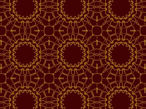 Islamic Patterns Geometric Art Arabic Background Wallpaper Illustrazione stock