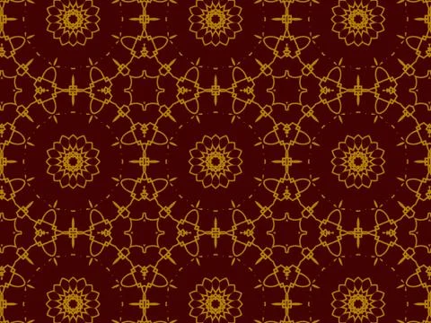 Islamic Patterns Geometric Art Arabic Background Wallpaper Stock Illustration