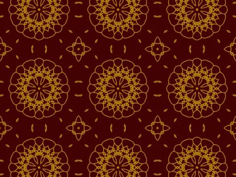 Islamic Patterns Geometric Art Arabic Background Wallpaper Illustrazione stock