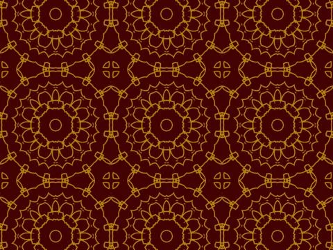 Islamic Patterns Geometric Art Arabic Background Wallpaper Stock Illustration
