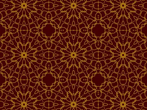 Islamic Patterns Geometric Art Arabic Background Wallpaper Stock Illustration