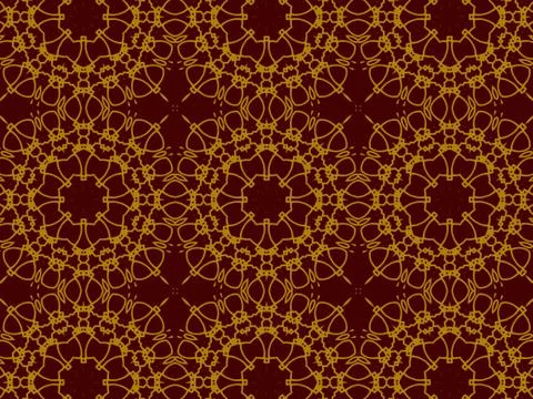 Islamic Patterns Geometric Art Arabic Background Wallpaper Stock Illustration
