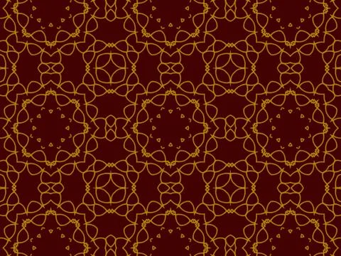 Islamic Patterns Geometric Art Arabic Background Wallpaper Stock Illustration