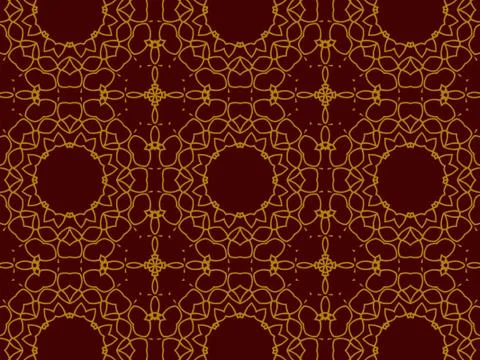 Islamic Patterns Geometric Art Arabic Background Wallpaper Stock Illustration