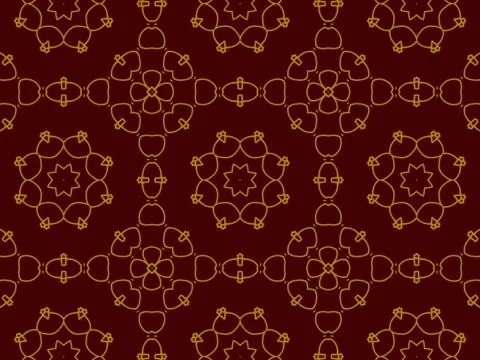 Islamic Patterns Geometric Art Arabic Background Wallpaper Stock Illustration