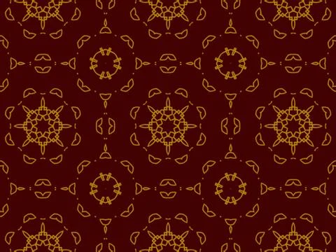 Islamic Patterns Geometric Art Arabic Background Wallpaper Stock Illustration