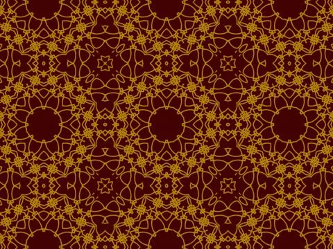 Islamic Patterns Geometric Art Arabic Background Wallpaper Stock Illustration