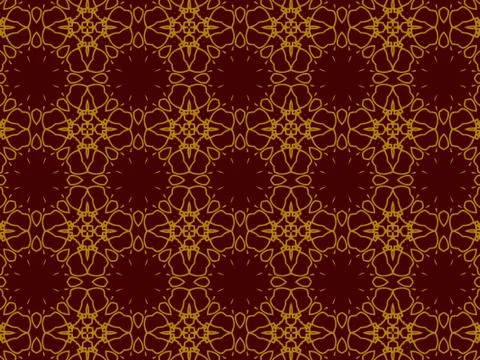 Islamic Patterns Geometric Art Arabic Background Wallpaper Stock Illustration