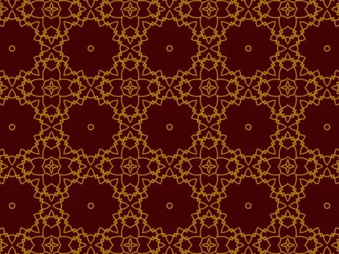 Islamic Patterns Geometric Art Arabic Background Wallpaper Stock Illustration