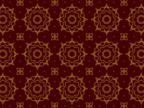 Islamic Patterns Geometric Art Arabic Background Wallpaper Stock Illustration