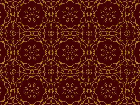 Islamic Patterns Geometric Art Arabic Background Wallpaper Stock Illustration