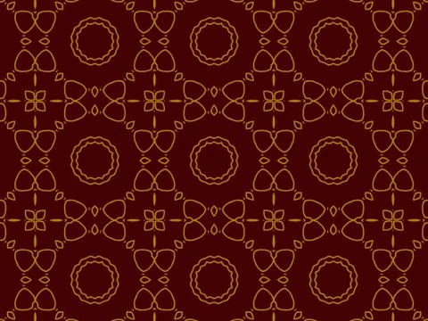 Islamic Patterns Geometric Art Arabic Background Wallpaper Stock Illustration