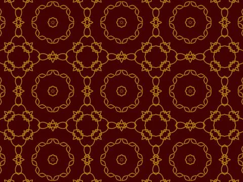 Islamic Patterns Geometric Art Arabic Background Wallpaper Stock Illustration