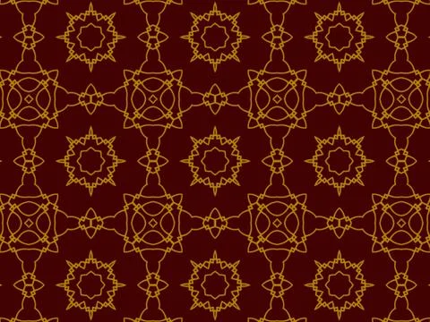 Islamic Patterns Geometric Art Arabic Background Wallpaper Stock Illustration