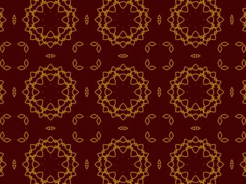 Islamic Patterns Geometric Art Arabic Background Wallpaper Stock Illustration