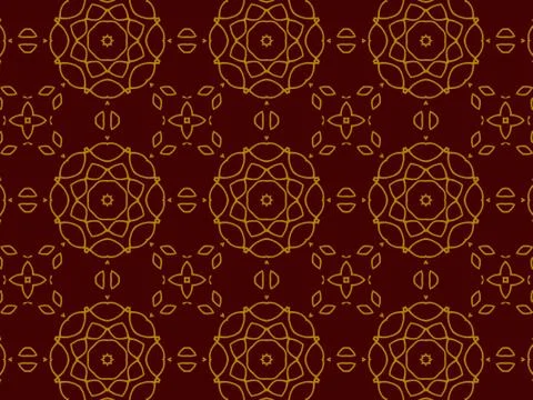 Islamic Patterns Geometric Art Arabic Background Wallpaper Stock Illustration