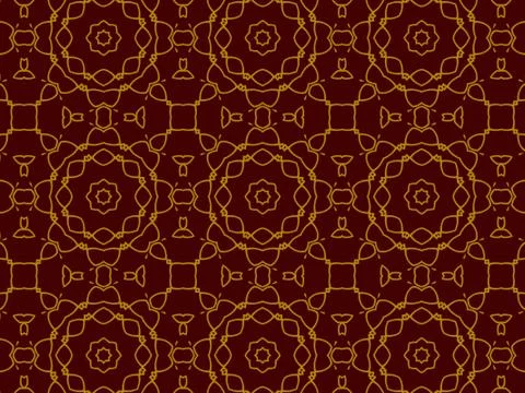 Islamic Patterns Geometric Art Arabic Background Wallpaper Stock Illustration