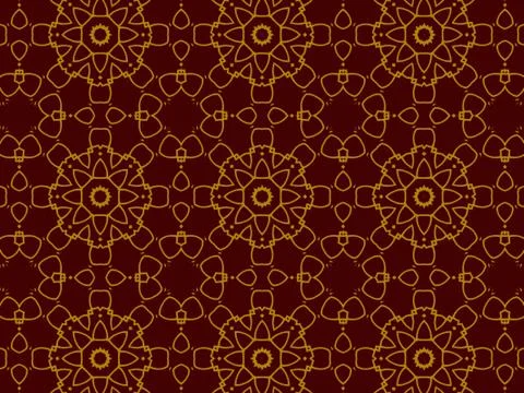Islamic Patterns Geometric Art Arabic Background Wallpaper Stock Illustration