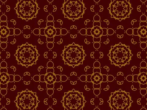 Islamic Patterns Geometric Art Arabic Background Wallpaper Stock Illustration