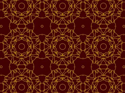 Islamic Patterns Geometric Art Arabic Background Wallpaper Stock Illustration