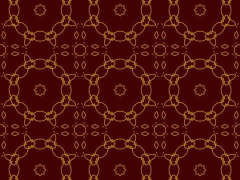 Islamic Patterns Geometric Art Arabic Background Wallpaper Illustrazione stock