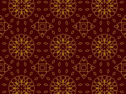 Islamic Patterns Geometric Art Arabic Background Wallpaper Illustrazione stock