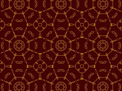 Islamic Patterns Geometric Art Arabic Background Wallpaper Stock Illustration