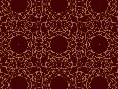 Islamic Patterns Geometric Art Arabic Background Wallpaper Illustrazione stock