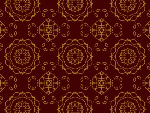 Islamic Patterns Geometric Art Arabic Background Wallpaper Illustrazione stock