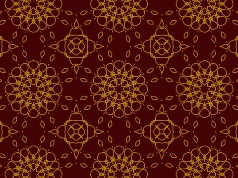 Islamic Patterns Geometric Art Arabic Background Wallpaper Stock Illustration