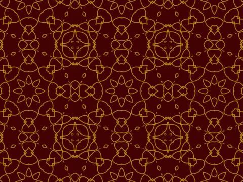 Islamic Patterns Geometric Art Arabic Background Wallpaper Stock Illustration