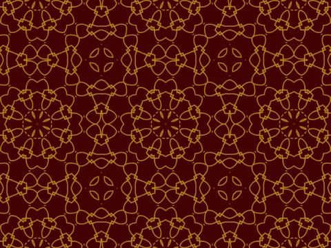 Islamic Patterns Geometric Art Arabic Background Wallpaper Illustrazione stock