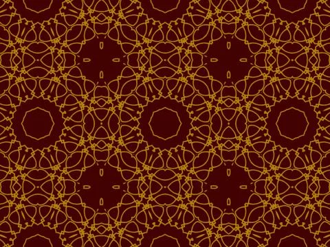 Islamic Patterns Geometric Art Arabic Background Wallpaper Stock Illustration