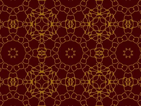 Islamic Patterns Geometric Art Arabic Background Wallpaper Illustrazione stock